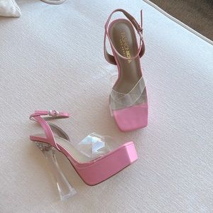 Pink Platform Heels